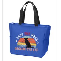 Save The Dogs Abolish The Atf Zip Tote Bag