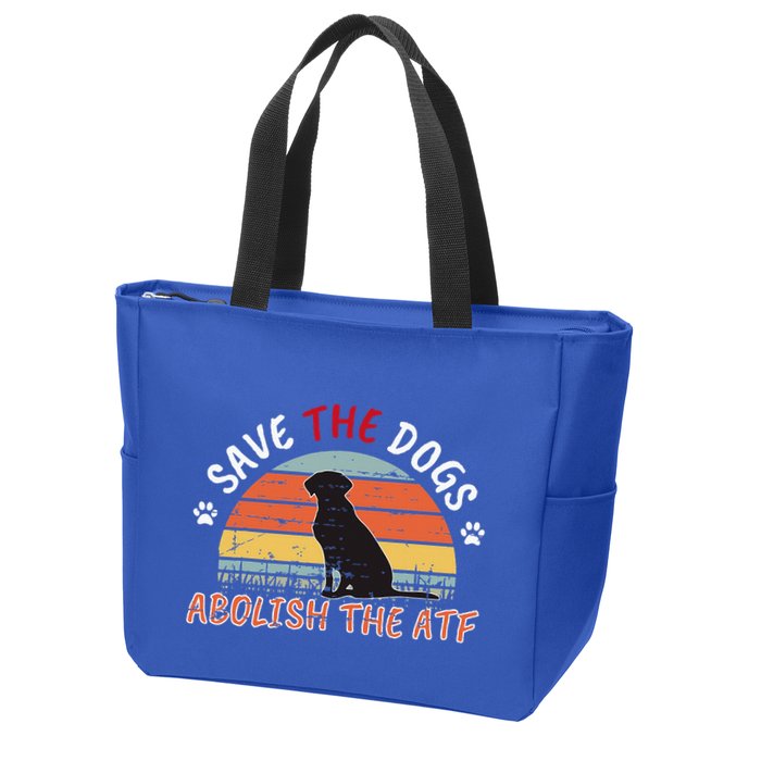 Save The Dogs Abolish The Atf Zip Tote Bag