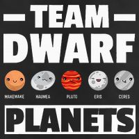 Space Team Dwarf Planets For Adults And Astronomy Cool Comfort Performance Bucket Hat