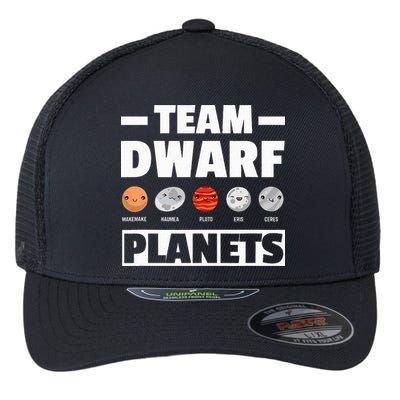 Space Team Dwarf Planets For Adults And Astronomy Flexfit Unipanel Trucker Cap