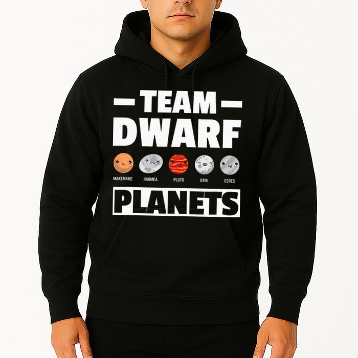 Space Team Dwarf Planets For Adults And Astronomy Hoodie