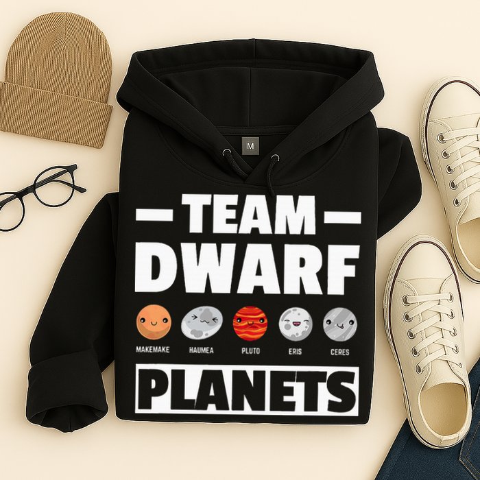 Space Team Dwarf Planets For Adults And Astronomy Hoodie