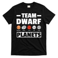 Space Team Dwarf Planets For Adults And Astronomy T-Shirt