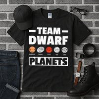 Space Team Dwarf Planets For Adults And Astronomy Tall T-Shirt