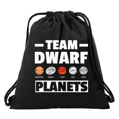 Space Team Dwarf Planets For Adults And Astronomy Drawstring Bag
