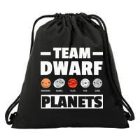 Space Team Dwarf Planets For Adults And Astronomy Drawstring Bag