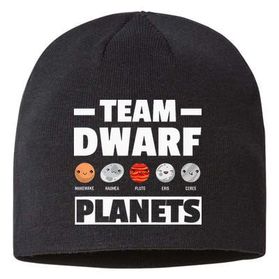 Space Team Dwarf Planets For Adults And Astronomy Sustainable Beanie