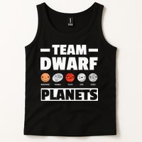 Space Team Dwarf Planets For Adults And Astronomy Tank Top