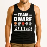 Space Team Dwarf Planets For Adults And Astronomy Tank Top