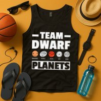 Space Team Dwarf Planets For Adults And Astronomy Tank Top