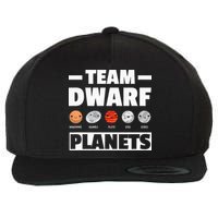 Space Team Dwarf Planets For Adults And Astronomy Wool Snapback Cap