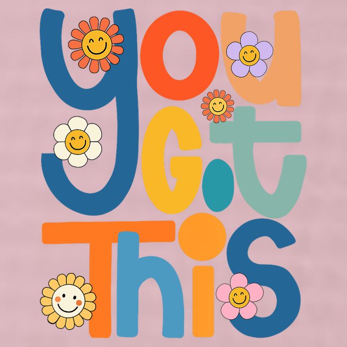 State Testing Day Motivational Teacher Groovy You Got This 25L Jumbo Tote