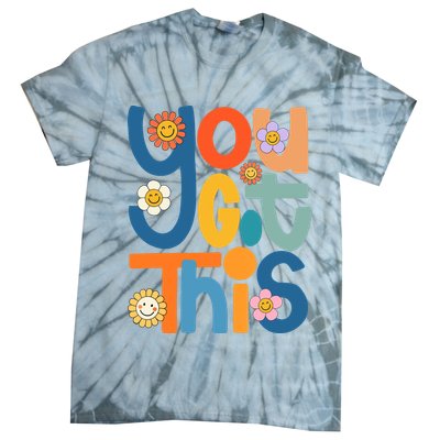 State Testing Day Motivational Teacher Groovy You Got This Tie-Dye T-Shirt