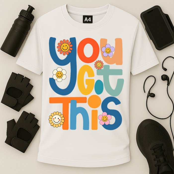 State Testing Day Motivational Teacher Groovy You Got This Performance Shirt