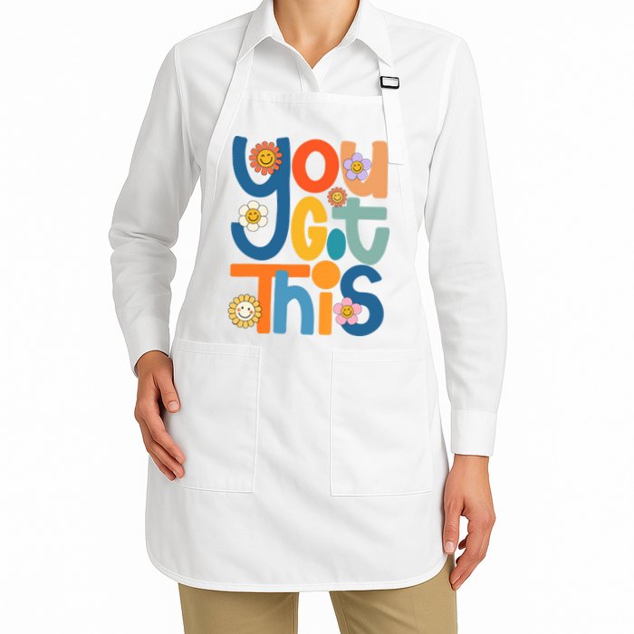 State Testing Day Motivational Teacher Groovy You Got This Apron