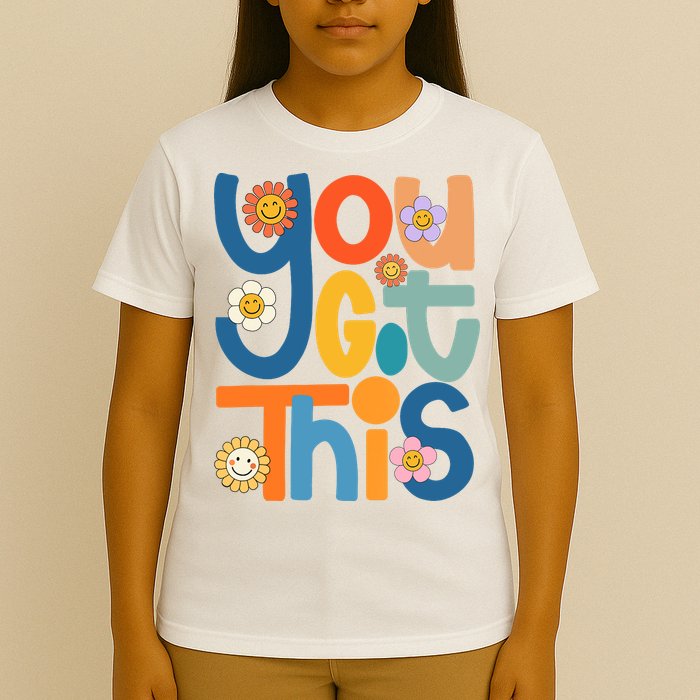 State Testing Day Motivational Teacher Groovy You Got This T-Shirt