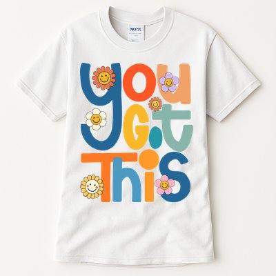 State Testing Day Motivational Teacher Groovy You Got This Tall T-Shirt