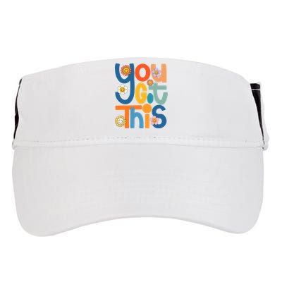 State Testing Day Motivational Teacher Groovy You Got This Adult Drive Performance Visor
