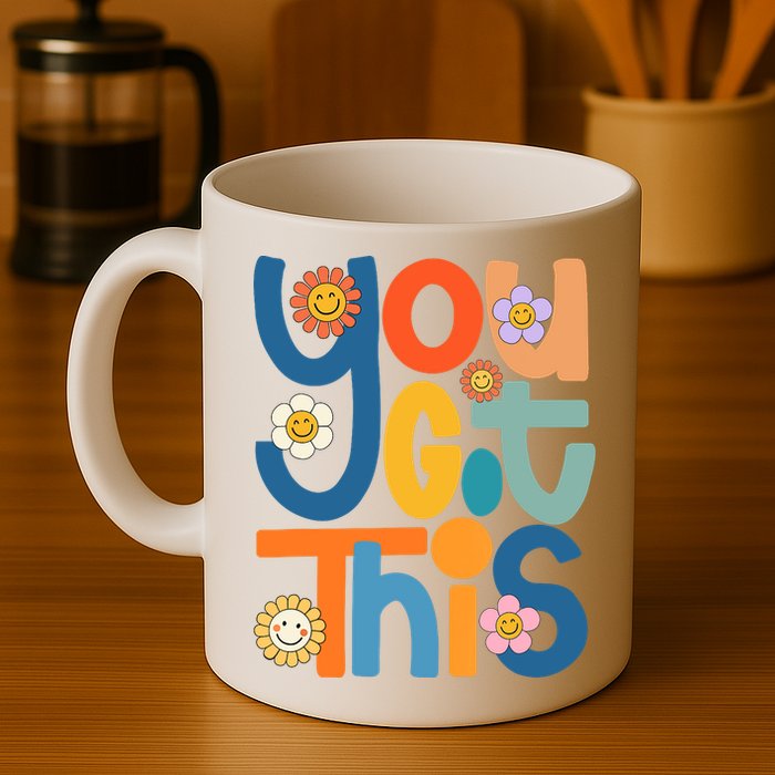State Testing Day Motivational Teacher Groovy You Got This Mug