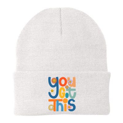 State Testing Day Motivational Teacher Groovy You Got This Beanie