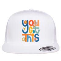 State Testing Day Motivational Teacher Groovy You Got This Flatbill Hat