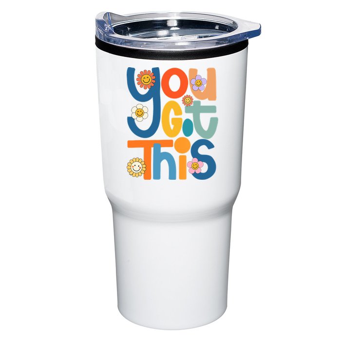 State Testing Day Motivational Teacher Groovy You Got This Tumbler