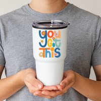 State Testing Day Motivational Teacher Groovy You Got This Tumbler