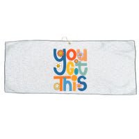 State Testing Day Motivational Teacher Groovy You Got This Large Microfiber Waffle Golf Towel