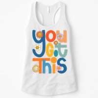 State Testing Day Motivational Teacher Groovy You Got This Womens Tank Top