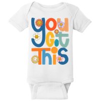 State Testing Day Motivational Teacher Groovy You Got This Baby Bodysuit