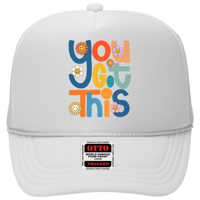 State Testing Day Motivational Teacher Groovy You Got This Trucker Hat