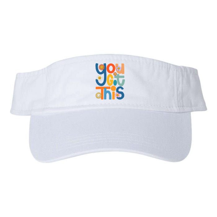 State Testing Day Motivational Teacher Groovy You Got This Visor