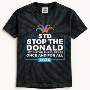 Stop The Donald Anti Trump Democrat Voter Kids Tie-Dye T-Shirt