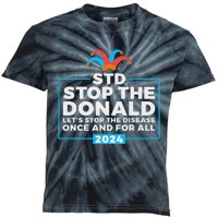 Stop The Donald Anti Trump Democrat Voter Kids Tie-Dye T-Shirt