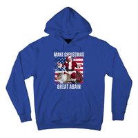 Santa Trump Dance Make Christmas Great Again Ugly Gift Hoodie