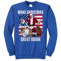 Santa Trump Dance Make Christmas Great Again Ugly Gift Sweatshirt