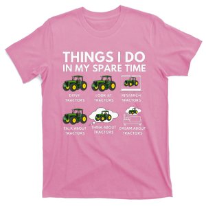 Spare Time Delights Farmer & Farming Gift T-Shirt