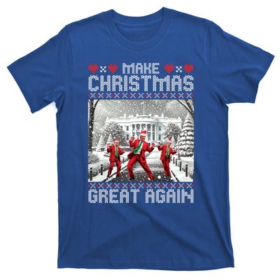 Santa Trump Dance Make Christmas Great Again Ugly Cool Gift T-Shirt