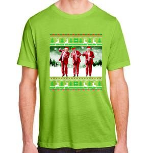 Santa Trump Dance Make Christmas Great Again Ugly Cute Gift Adult ChromaSoft Performance T-Shirt