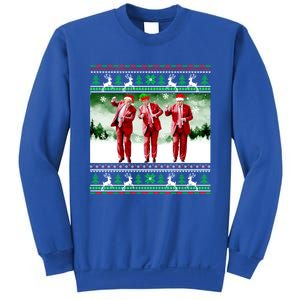 Santa Trump Dance Make Christmas Great Again Ugly Cute Gift Sweatshirt