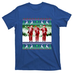 Santa Trump Dance Make Christmas Great Again Ugly Cute Gift T-Shirt