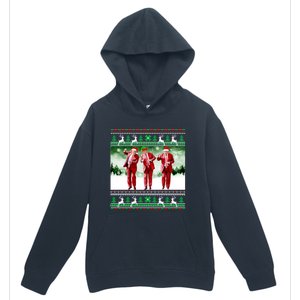 Santa Trump Dance Make Christmas Great Again Ugly Cute Gift Urban Pullover Hoodie