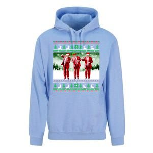 Santa Trump Dance Make Christmas Great Again Ugly Cute Gift Unisex Surf Hoodie