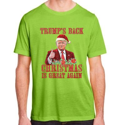 Santa Trump Dance Make Christmas Great Again Ugly Adult ChromaSoft Performance T-Shirt