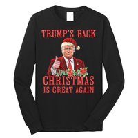 Santa Trump Dance Make Christmas Great Again Ugly Long Sleeve Shirt