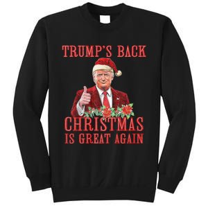 Santa Trump Dance Make Christmas Great Again Ugly Sweatshirt