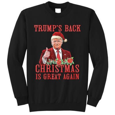 Santa Trump Dance Make Christmas Great Again Ugly Sweatshirt