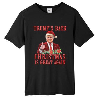 Santa Trump Dance Make Christmas Great Again Ugly Tall Fusion ChromaSoft Performance T-Shirt