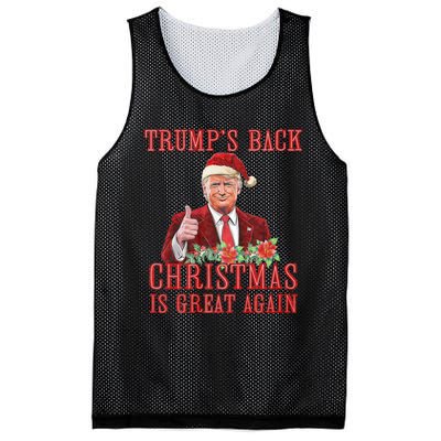 Santa Trump Dance Make Christmas Great Again Ugly Mesh Reversible Basketball Jersey Tank