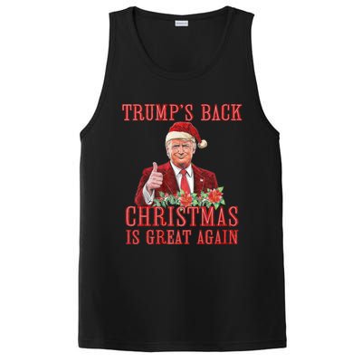 Santa Trump Dance Make Christmas Great Again Ugly PosiCharge Competitor Tank